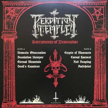 LP Perdition Temple: Sacraments Of Descension LTD | CLR