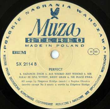 LP Perfect: Perfect