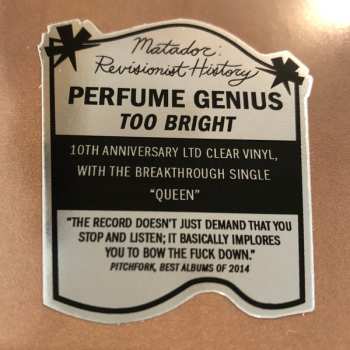 LP Perfume Genius: Too Bright CLR | LTD