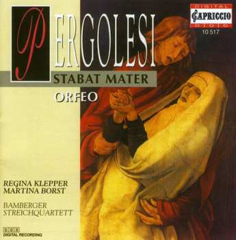 Album Giovanni Battista Pergolesi: Stabat Mater; Orfeo