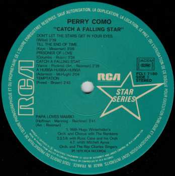 LP Perry Como: Catch A Falling Star 