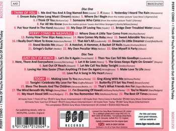 2CD Perry Como: I Think Of You / Perry Como In Nashville / Just Out Of Reach / Today