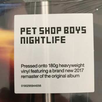 LP Pet Shop Boys: Nightlife