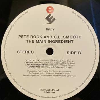 2LP Pete Rock & C.L. Smooth: The Main Ingredient