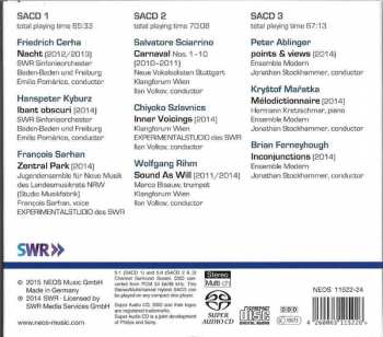 DVD/Box Set/SACD Wolfgang Rihm: Donaueschinger Musiktage 2014