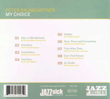 CD Peter Baumgärtner: My Choice
