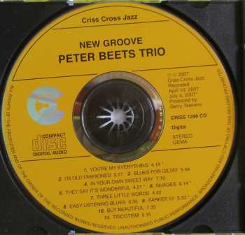 CD Peter Beets Trio: New Groove