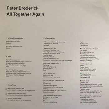 2LP Peter Broderick: All Together Again LTD | CLR