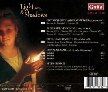 CD Peter Croton: Light & Shadows (Lute Music Of The Italian Baroque)