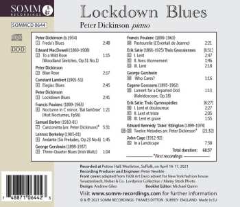 CD Peter Dickinson: Lockdown Blues