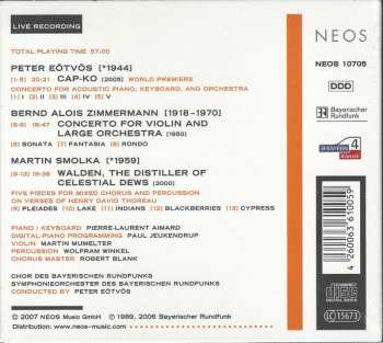 CD Symphonie-Orchester Des Bayerischen Rundfunks: Cap-Ko | Konzert Für Violine Und Grosses Orchester | Walden, The Dostiller Of Celestial Dews