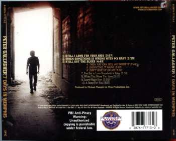 CD Peter Gallagher: 7 Days In Memphis