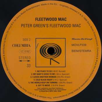 LP Fleetwood Mac: Peter Green's Fleetwood Mac