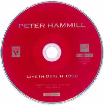 3CD Peter Hammill: Live In Berlin 1992