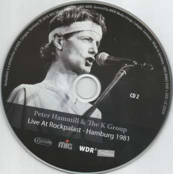 2CD/DVD Peter Hammill: Live At Rockpalast - Hamburg 1981