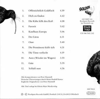 CD Peter Hammill: Offensichtlich Goldfisch