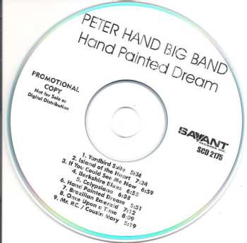 CD Peter Hand Big Band: Hand Painted Dream