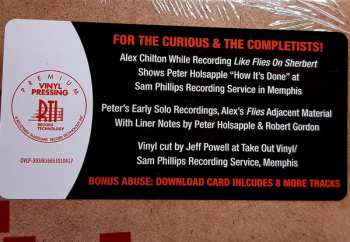 LP Alex Chilton: The Death Of Rock: Peter Holsapple Vs. Alex Chilton