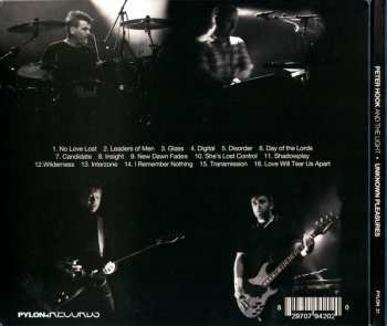 CD Peter Hook And The Light: Unknown Pleasures (Live In Australia)