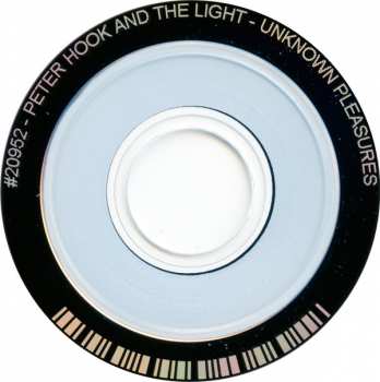 CD Peter Hook And The Light: Unknown Pleasures (Live In Australia)
