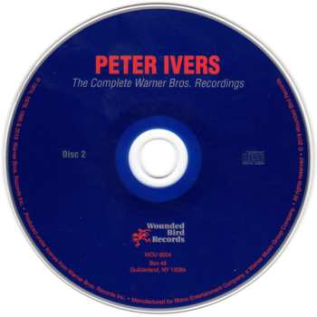 2CD Peter Ivers: The Complete Warner Bros. Recordings