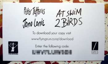 LP Peter Jefferies: At Swim 2 Birds