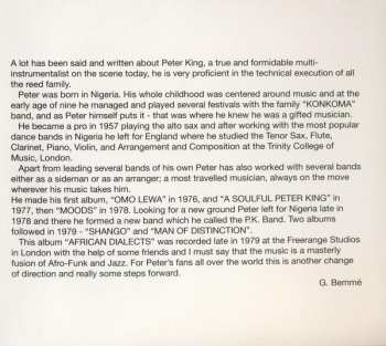 CD Peter King: African Dialects