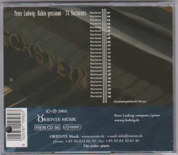 CD Peter Ludwig: Dahin Getraumt - Reveries - Dreamed along, 24 Nocturnes