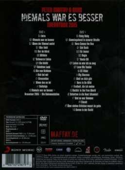 2DVD Peter Maffay Band: Niemals War Es Besser (Arenatour 2015)