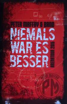2DVD Peter Maffay Band: Niemals War Es Besser (Arenatour 2015)