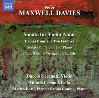 Album Peter Maxwell Davies: Works For Violin