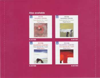 CD Peter Maxwell Davies: Linguae Ignis · Vesalii Icones · Fantasia On A Ground And Two Pavans