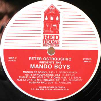 LP Peter Ostroushko: Peter Ostroushko Presents The Mando Boys
