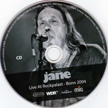 CD/DVD Peter Panka's Jane: Live At Rockpalast - Bonn 2004 DIGI
