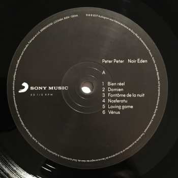 LP Peter Peter: Noir Éden