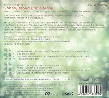 2CD Peter Schindler: Sonne Mond Und Sterne