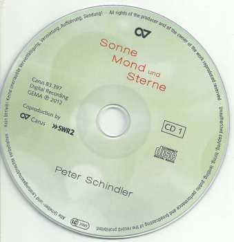 2CD Peter Schindler: Sonne Mond Und Sterne