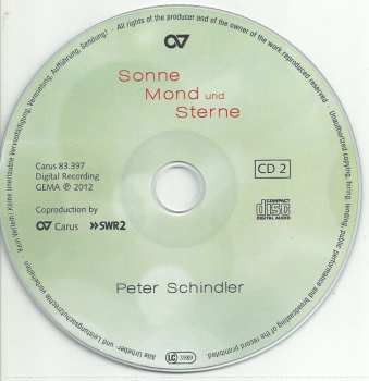 2CD Peter Schindler: Sonne Mond Und Sterne