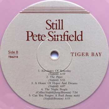 LP Peter Sinfield: Still LTD | CLR