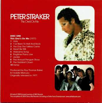 3CD Peter Straker: This One's On Me  LTD