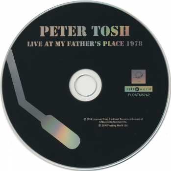 CD Peter Tosh: Live at My Father's Place 1978