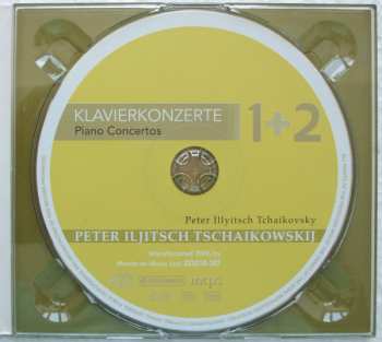 CD Pyotr Ilyich Tchaikovsky: Klavierkonzerte 1 + 2 DIGI