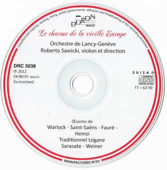 CD Camille Saint-Saëns: Le Charme De La Vieille Europe