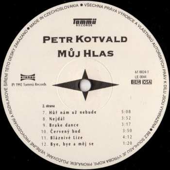 LP Petr Kotvald: Můj Hlas