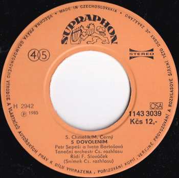 SP Iveta Bartošová: Blázni Tenisoví / S Dovolením