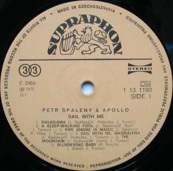 LP Petr Spálený: Sail With Me