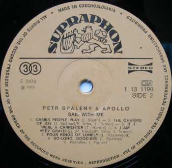 LP Petr Spálený: Sail With Me