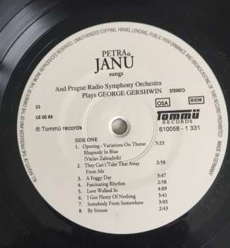 LP Prague Radio Symphony Orchestra: Petra Janů Sungs And Prague Radio Symphony Orchestra Plays George Gershwin
