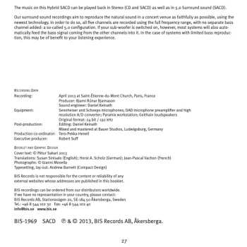 SACD Petur Sakari: French Organ Music