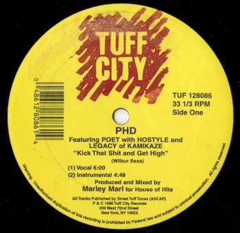 LP PHD: Kick That Shit And Get High / The Grand P.O.